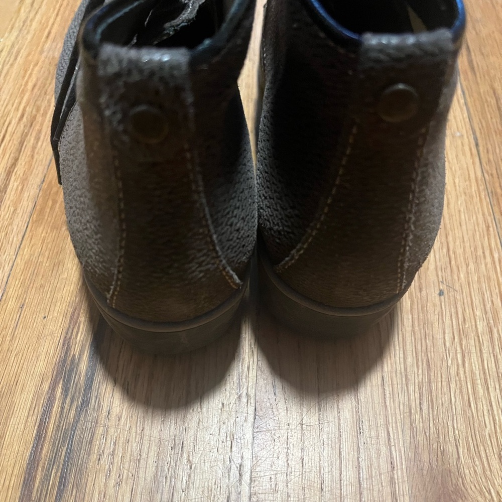 Wolky Walking Boots Black Leather Lace-Up Ankle Boots EU 38 - Picture 4 of 5